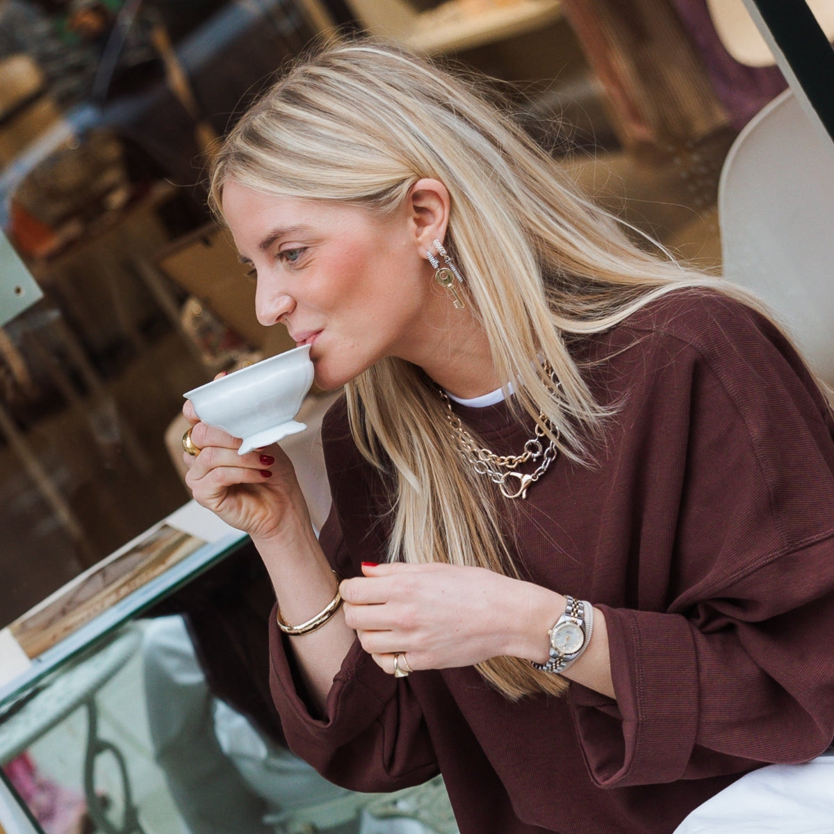A coffee with Tess Doorenbos