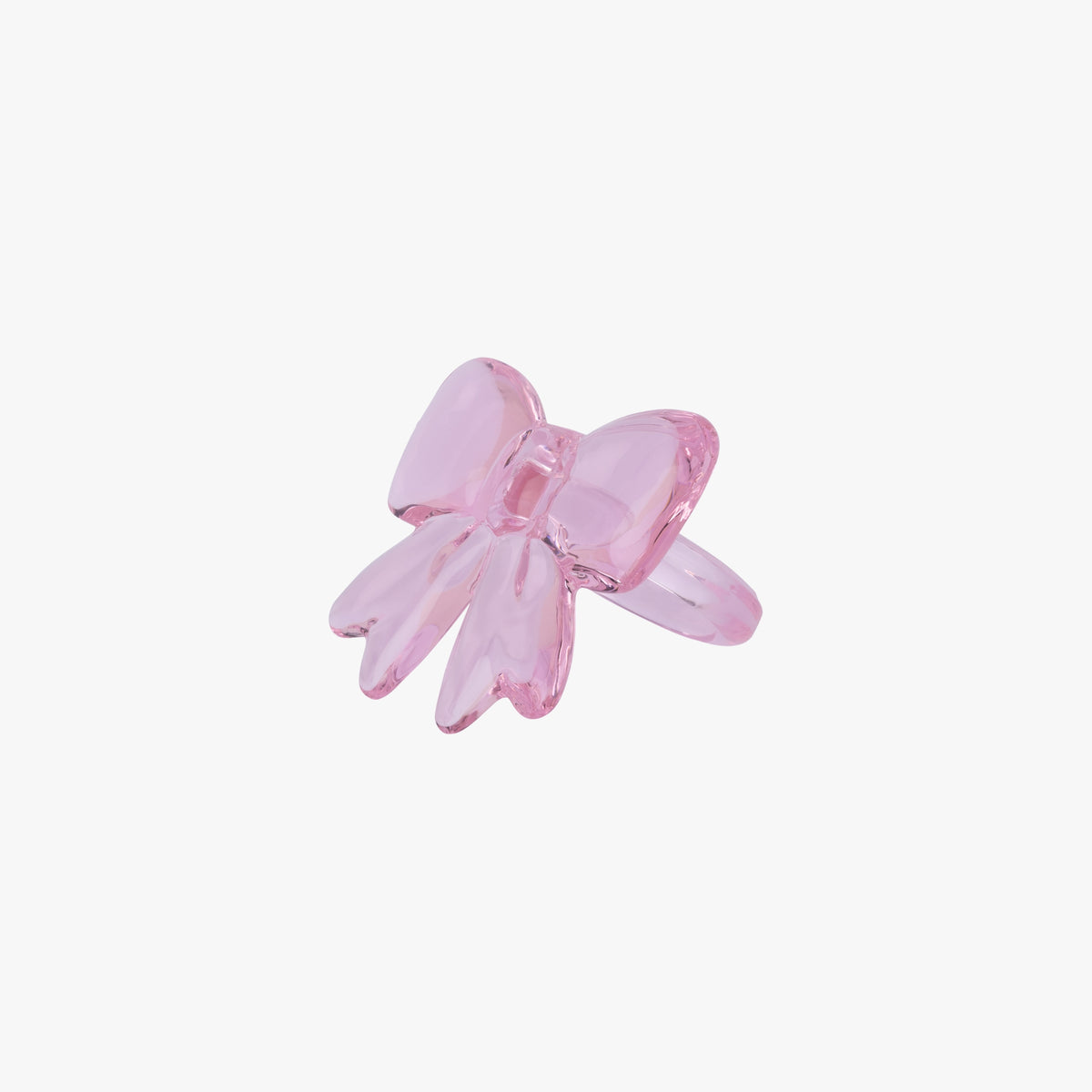 Bow Napkin Rings Pink