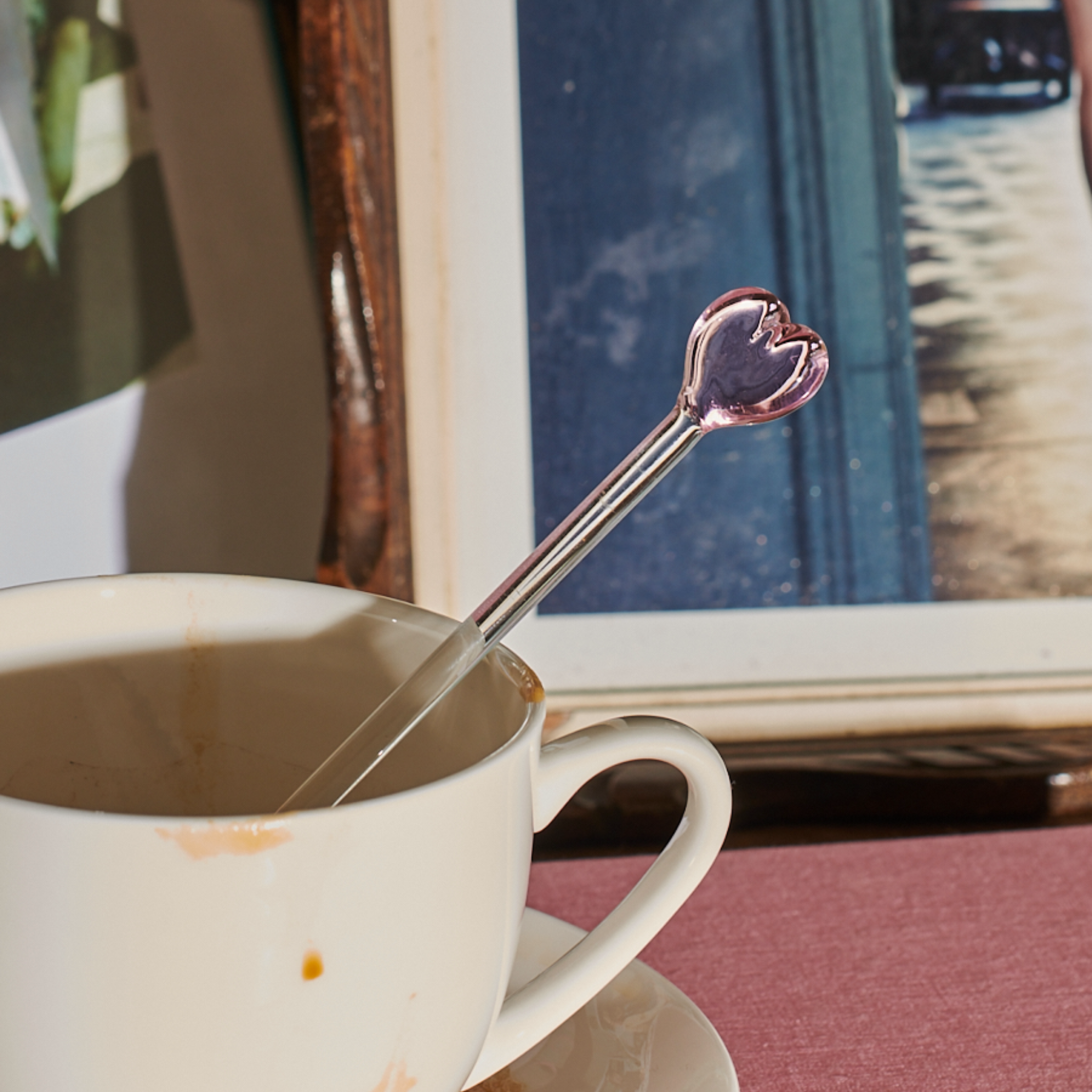 Heart Spoons Pink
