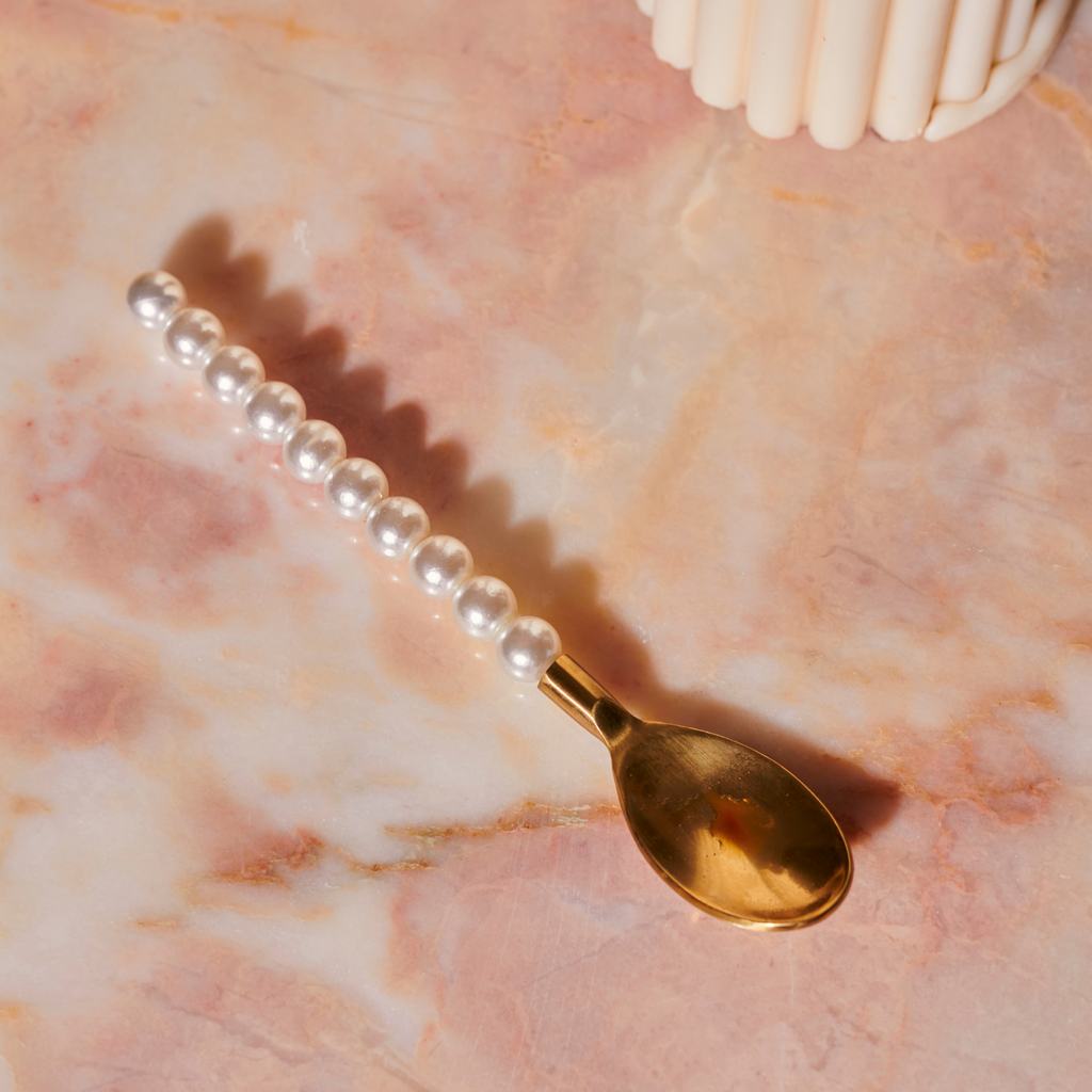 Set of Two Pearl Spoons