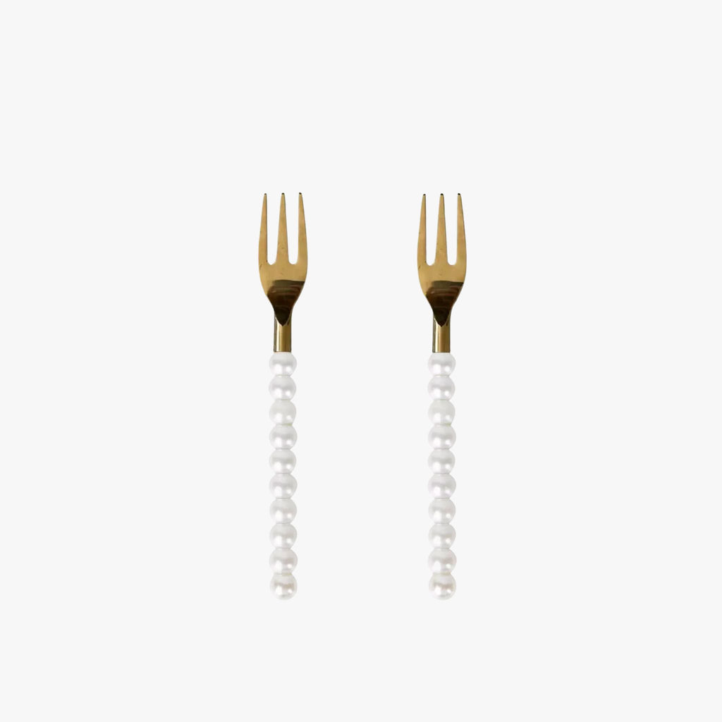 Set of Two Pearl Forks
