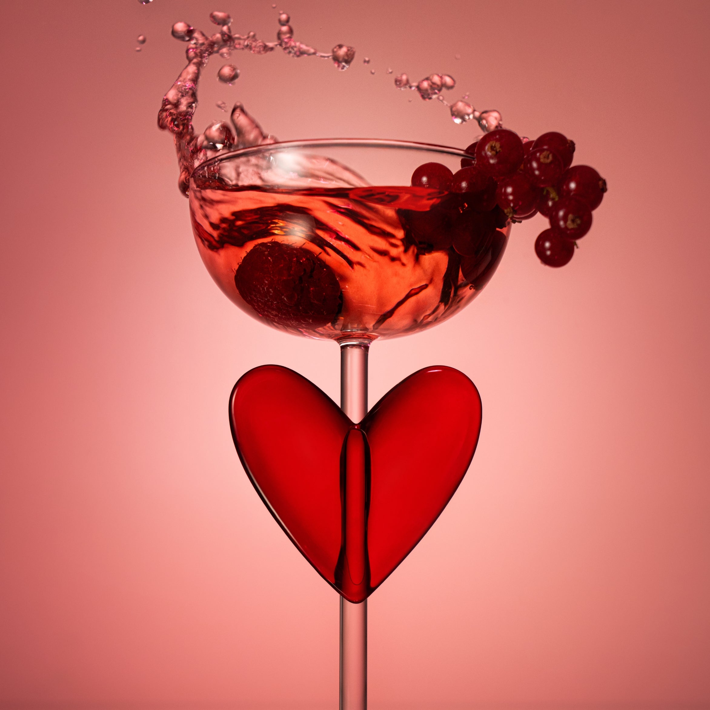 Heart Coupe Red  Lepelclub