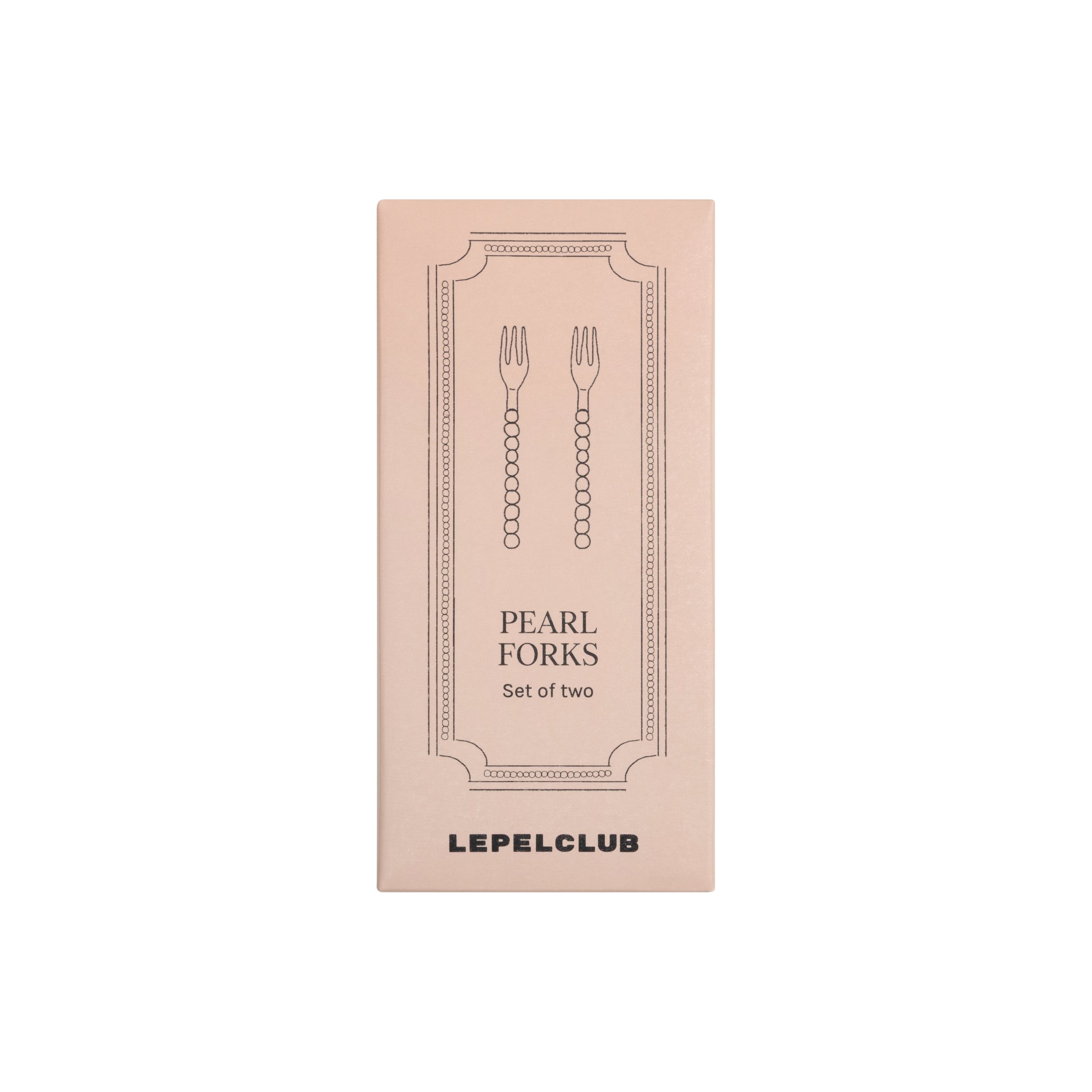 Set of Two Pearl Forks