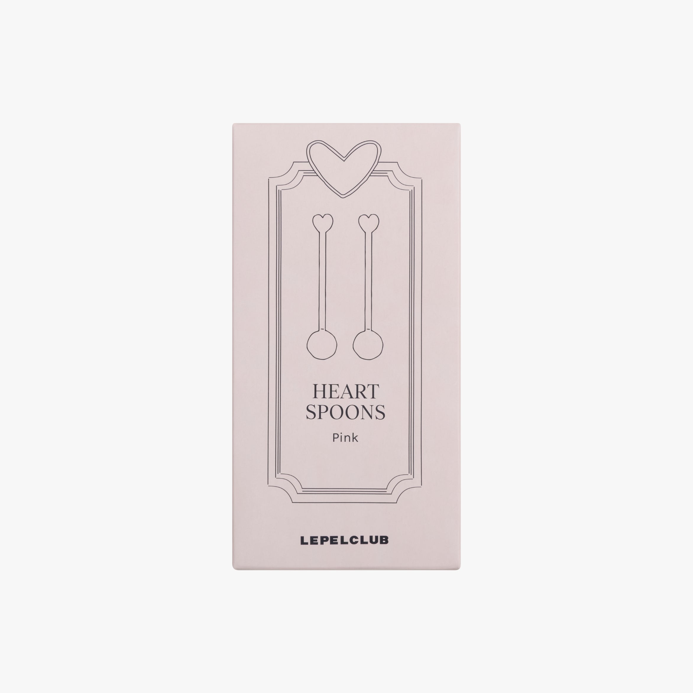 Heart Spoons Pink