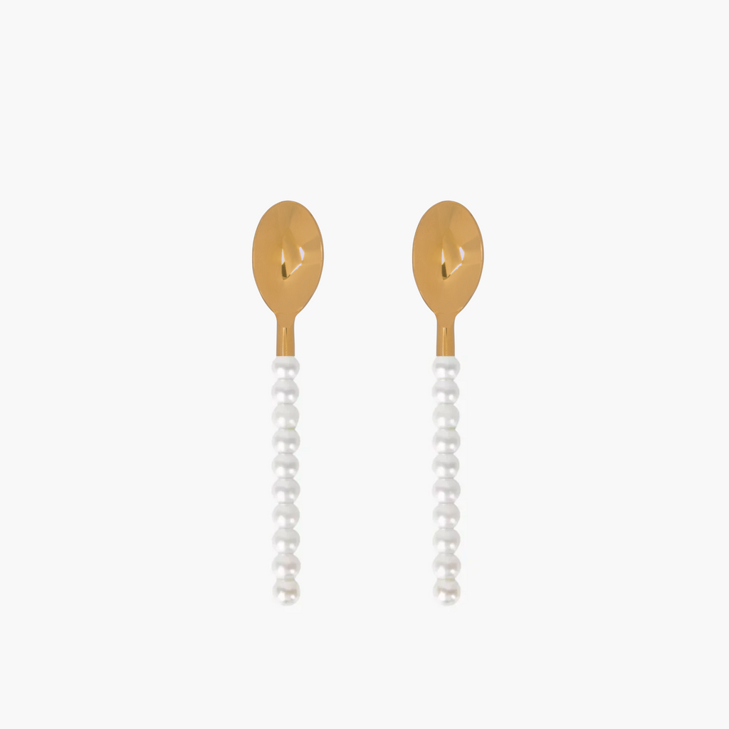 Set of Two Pearl Spoons